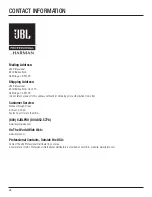 Preview for 24 page of JBL PRX900 Series User Manual