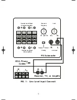 Предварительный просмотр 5 страницы JBL PS100 Owner'S Manual