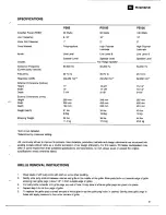 Предварительный просмотр 3 страницы JBL PS100 Service Manual