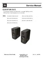 JBL Quantum Duo Service Manual preview