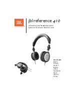 JBL Reference 410 User Manual preview