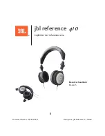 Предварительный просмотр 9 страницы JBL Reference 410 User Manual