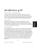 Предварительный просмотр 14 страницы JBL Reference 410 User Manual