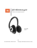 Предварительный просмотр 13 страницы JBL REFERENCE 420 User Manual