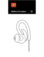 JBL Reflect Contour Quick Start Manual предпросмотр