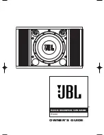 Preview for 1 page of JBL RM10 Owner'S Manual