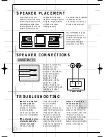 Предварительный просмотр 2 страницы JBL S-Center Owner'S Manual