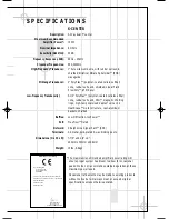 Предварительный просмотр 3 страницы JBL S-Center Owner'S Manual