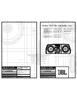 Предварительный просмотр 1 страницы JBL S-CTR Owner'S Manual