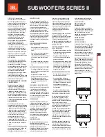 Предварительный просмотр 8 страницы JBL S2-1024 Owner'S Manual