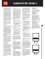 Предварительный просмотр 10 страницы JBL S2-1024 Owner'S Manual
