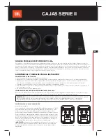 Предварительный просмотр 6 страницы JBL S2-1024SS Owner'S Manual