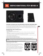 Предварительный просмотр 12 страницы JBL S2-1024SS Owner'S Manual