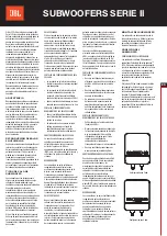 Предварительный просмотр 7 страницы JBL S2-1224 Owner'S Manual