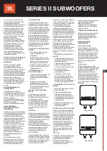 Предварительный просмотр 13 страницы JBL S2-1224 Owner'S Manual