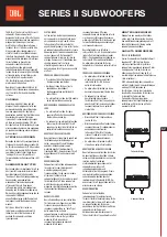 Предварительный просмотр 17 страницы JBL S2-1224 Owner'S Manual