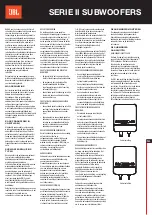 Предварительный просмотр 23 страницы JBL S2-1224 Owner'S Manual