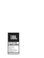 Предварительный просмотр 20 страницы JBL S4800 Owner'S Manual