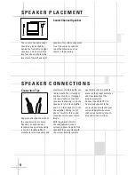 Preview for 4 page of JBL SCS 178 SatPair Owner'S Manual