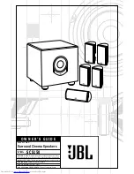 Preview for 2 page of JBL SCS150 Owner'S Manual