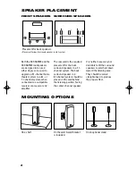 Предварительный просмотр 2 страницы JBL SCSSAT300 Owner'S Manual