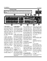 Предварительный просмотр 11 страницы JBL SDP-3 Installation & Technical Manual