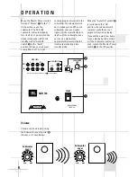 Preview for 8 page of JBL Simply Cinema DSC 1000 Owner'S Manual