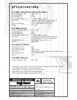 Preview for 10 page of JBL Simply Cinema DSC 1000 Owner'S Manual