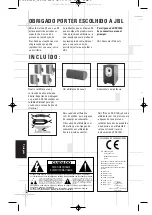 Предварительный просмотр 92 страницы JBL Simply Cinema SCS 140 Owner'S Manual