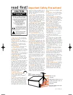 Preview for 2 page of JBL Simply Cinema SCS125 Setup Manual