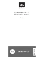 Preview for 33 page of JBL SOUNDBOOST 2 Manual