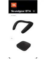 JBL Soundgear BTA Quick Start Manuals preview