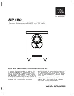 Предварительный просмотр 13 страницы JBL SP-150 Owner'S Manual