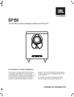 Preview for 31 page of JBL SP-150 Owner'S Manual