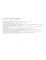 Предварительный просмотр 52 страницы JBL Spot User Manual