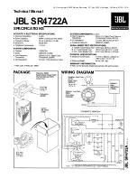 JBL SR4722A Technical Manual preview