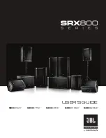 Preview for 1 page of JBL SRX812P User Manual