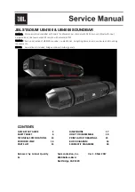 JBL STADIUM UB4100 Service Manual preview