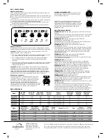 Preview for 69 page of JBL Stage A6004 Owner'S Manual