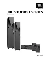 Предварительный просмотр 1 страницы JBL Studio 1 series User Manual