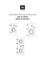 Предварительный просмотр 22 страницы JBL STUDIO 2 55IW Instruction Manual