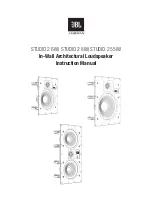 JBL STUDIO 2 6IW Instruction Manual preview