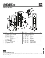 Preview for 2 page of JBL Studio 580 Technical Manual