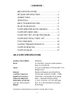 Предварительный просмотр 2 страницы JBL Studio S120PII Service Manual