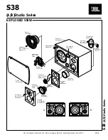 Preview for 2 page of JBL Studio S38 Technical Manual