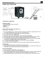 Предварительный просмотр 8 страницы JBL SUB500 Service Manual