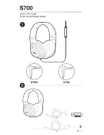 Preview for 2 page of JBL Synchros S700 Quick Start Manual