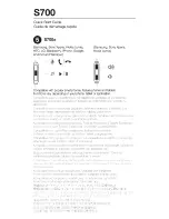 Preview for 5 page of JBL Synchros S700 Quick Start Manual