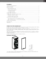 Preview for 3 page of JBL SYNTHESIS SCL-1 Owner'S Manual