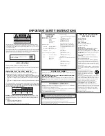 Preview for 2 page of JBL Synthesis SDEC-3500 Operation Manual